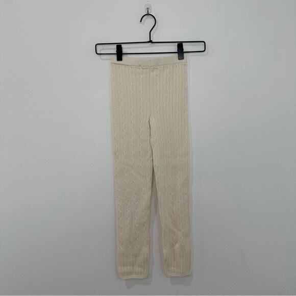 Well Dressed Wolf Omi Jo Ballet Sweater Leggings Cream size Large - Picture 2 of 7
